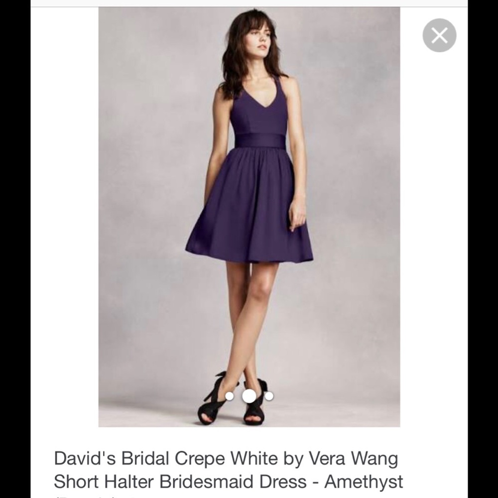 Vera Wang Halter Dress